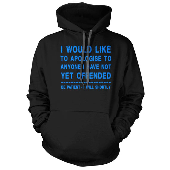 Apologize to Anyone I Have Not Yet Offended Hoodie
