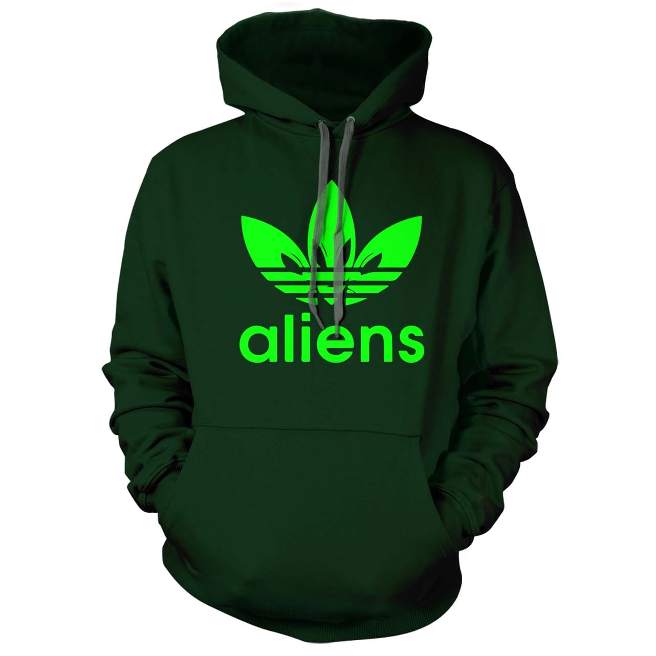 Aliens - Adidas Logo Parody Hoodie