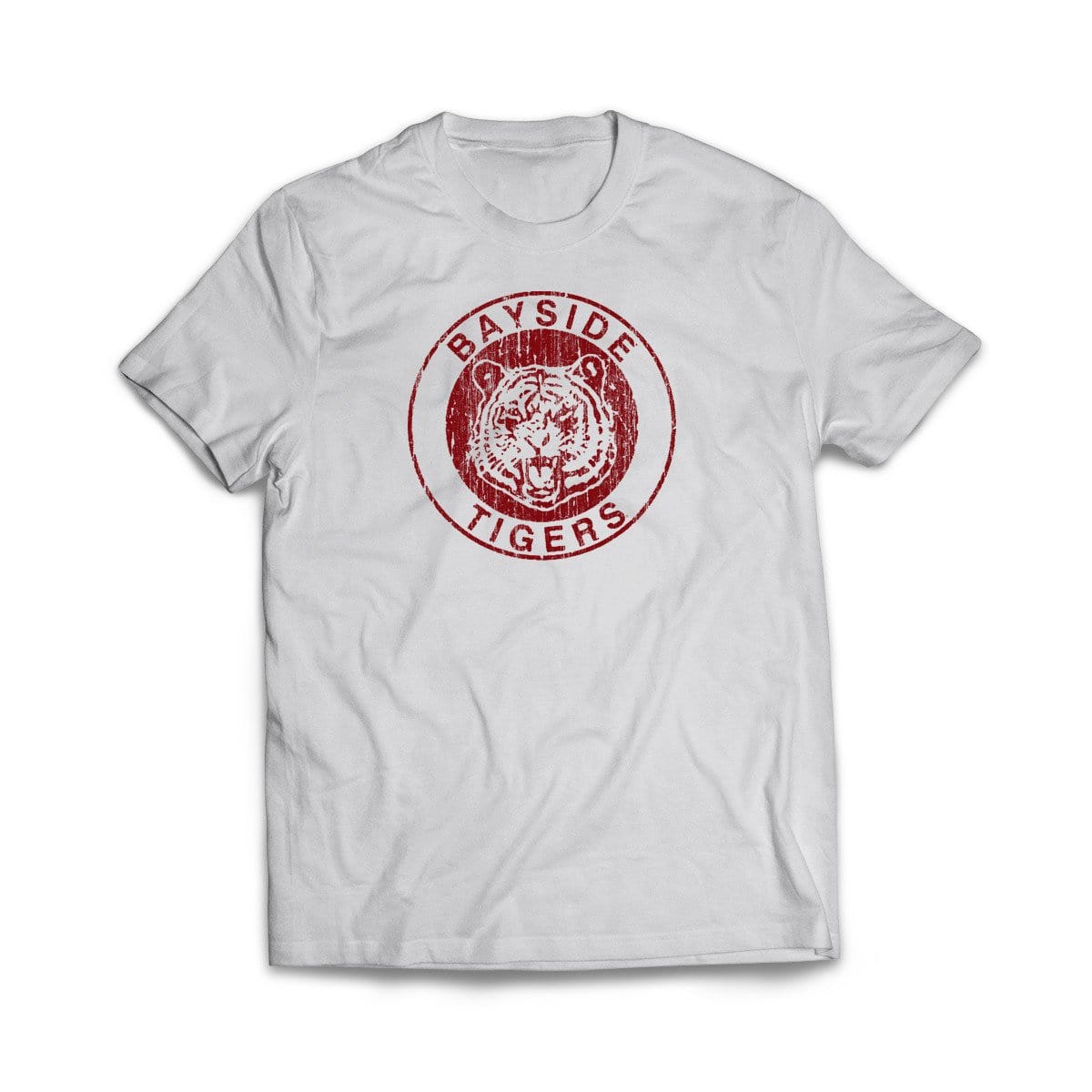 Bayside Tigers White T-Shirt - We Got Teez