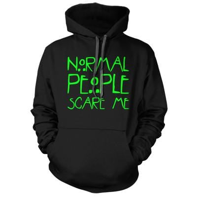 We Got TEEZ Normal People Scare Me Hoodie L Black