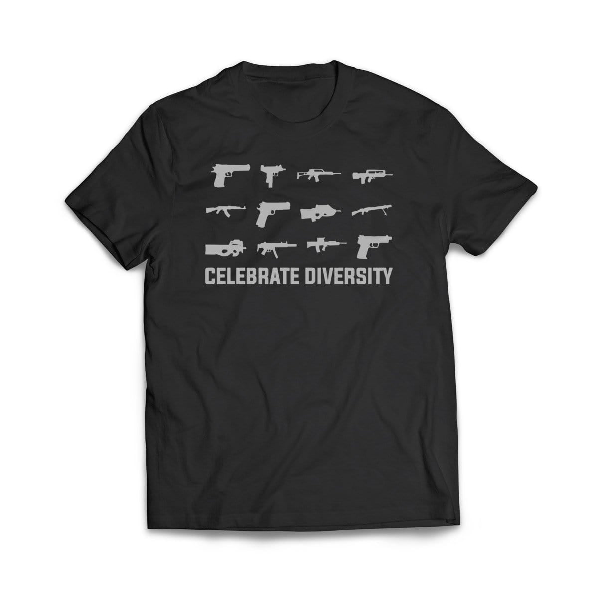 Celebrate Diversity Black T-Shirt - We Got Teez