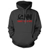 CNN Communist News Network Charcoal Hoodie