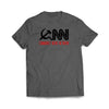 CNN Communist News Network Charcoal Tee Shirt