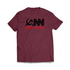 CNN Communist News Network Maroon Tee