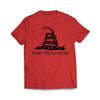 Don't Tread On Me Red T-Shirt - We Got Teez