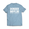 Dunder Mifflin Light blue T-Shirt - We Got Teez