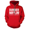 Dunder Mifflin Red Hoodie - We Got Teez