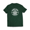 Guns and Coffee Forest Green Tee-Shirt - We Got Teez