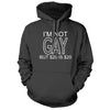 I'm Not Gay But $20 Is $20 Charcoal Hoodie - We Got Teez