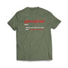 Gun Control Definition Military Green T-Shirt - We Got Teez