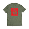 "Born Free Taxed to Death" Military Green T-Shirt - We Got Teez