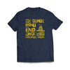 "My Right's Don't End" Navy T-Shirt - We Got Teez