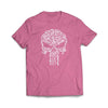 Punisher Guns Azalea Pink T-Shirt - We Got Teez