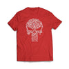 Punisher Guns Red T-Shirt - We Got Teez