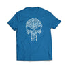 Punisher Guns Royal Blue T-Shirt - We Got Teez