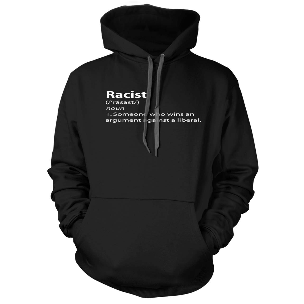 Racist Definition Black Hoodie