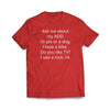 ADD Dog Red T-Shirt - We Got Teez