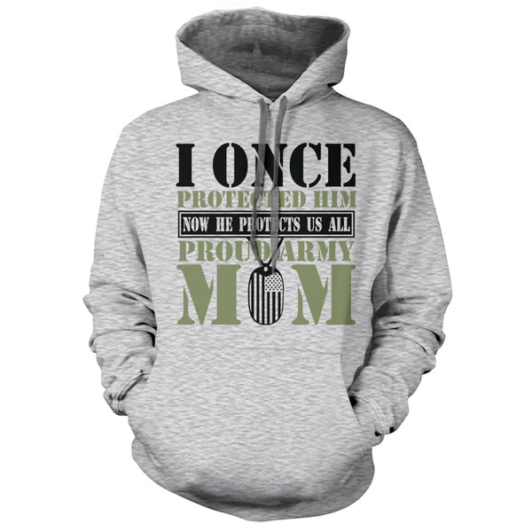 Proud army mom hoodie hot sale