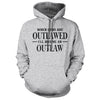 Outlaw Sport Grey Classic Hoodie - We Got Teez