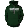 Work Harder People On Welfare Depend On You Forest Green Hoodie