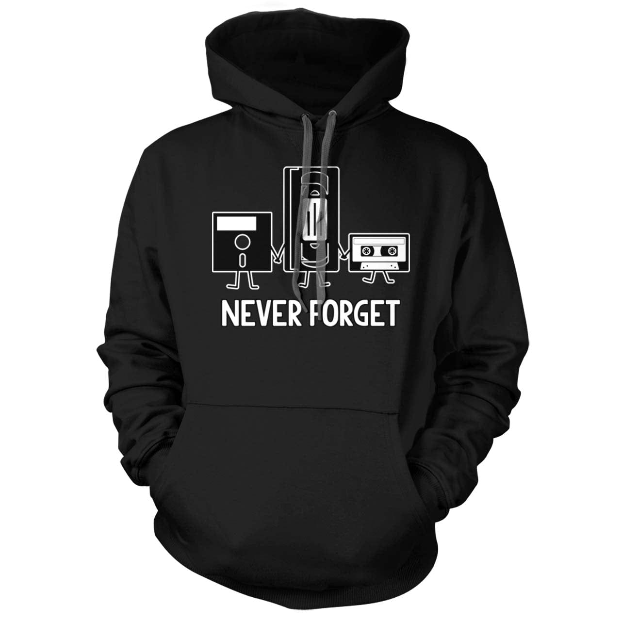 Never Forget Old Technology Hoodie