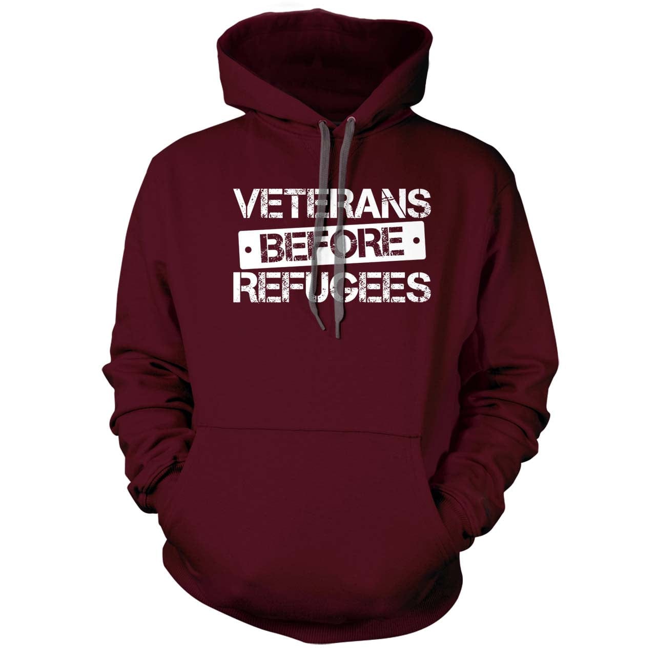 Veterans Before Refugees Hoodie
