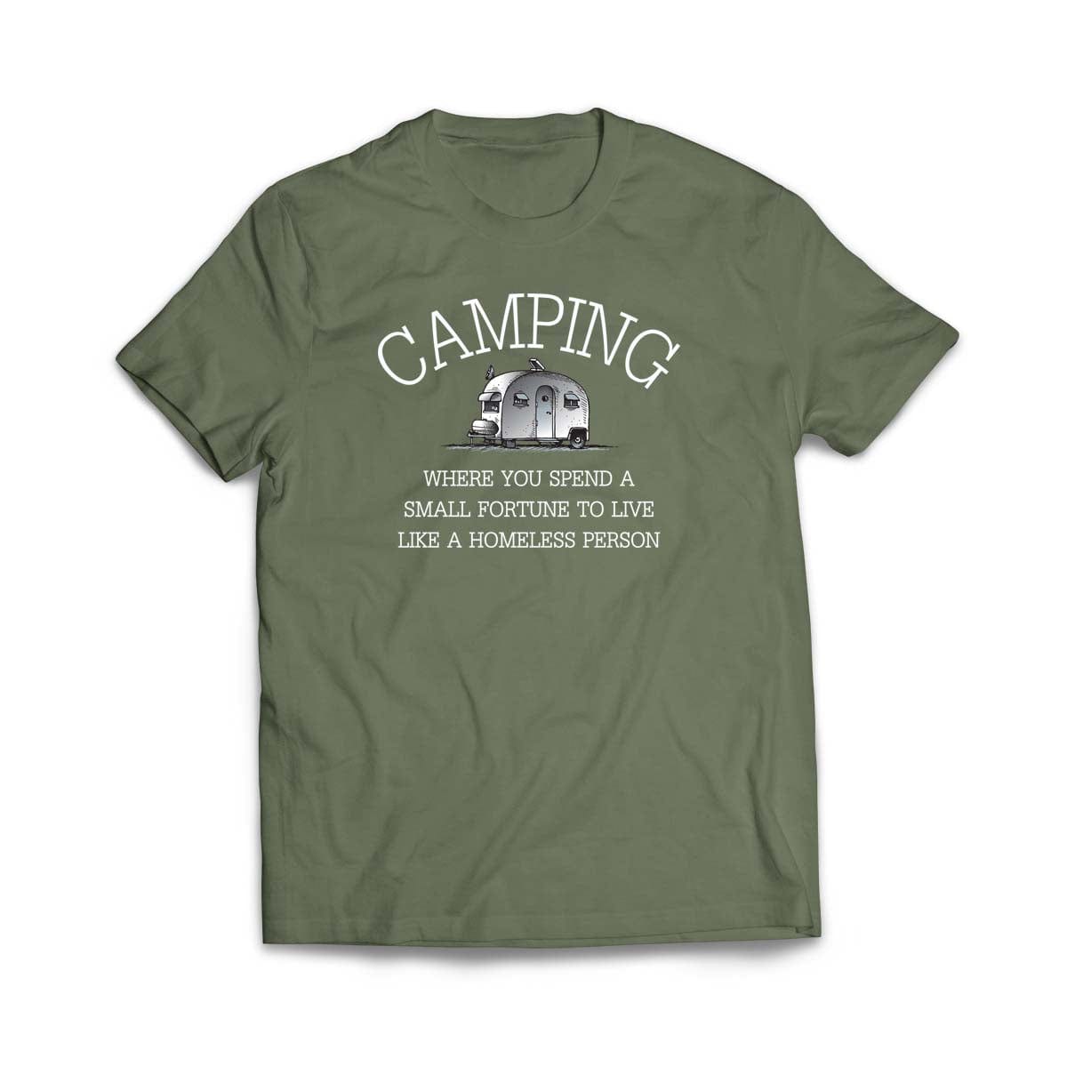 Camping Spending a small fortune T-Shirt