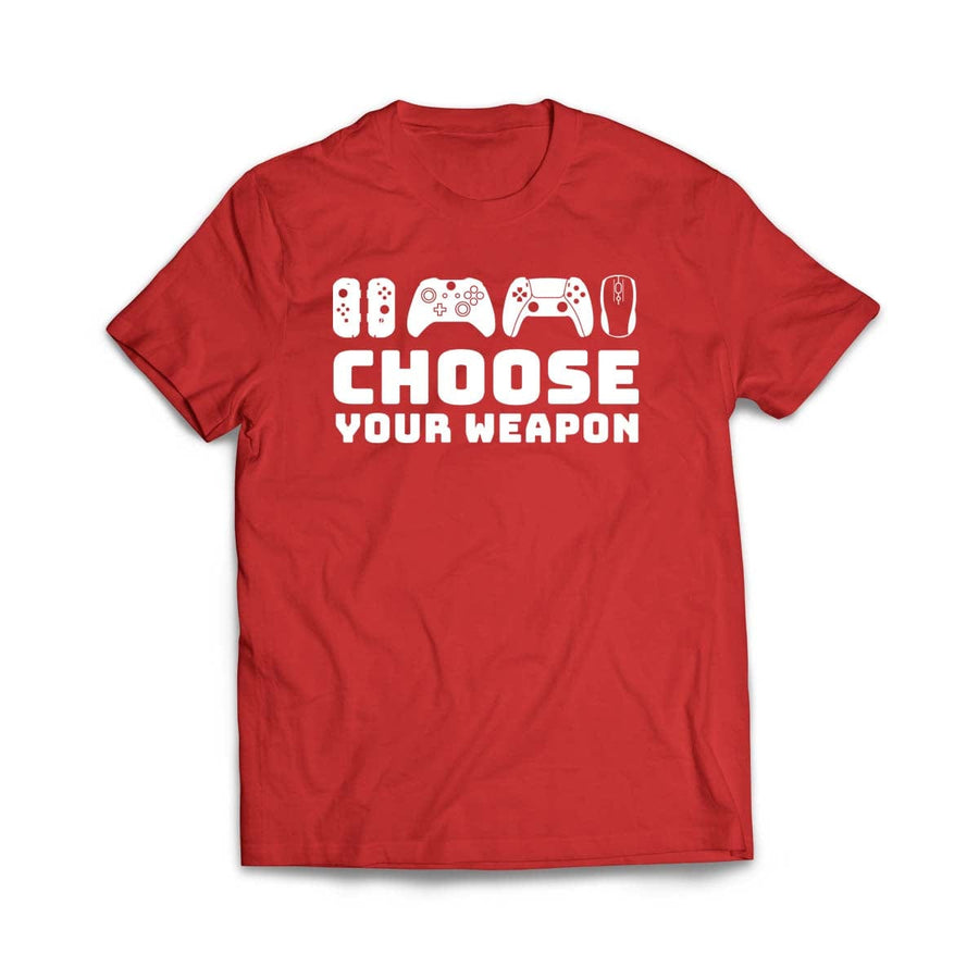 Choose Your Weapon - Game Controller T-Shirt