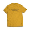 "To Disarm the People" Ath Gold T-Shirt - We Got Teez
