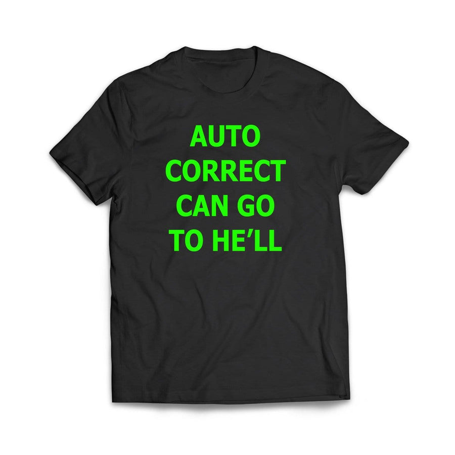 Auto Correct Military Green T-Shirt - We Got Teez