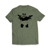 Bansky Panda Uzi Military Green T-Shirt - We Got Teez