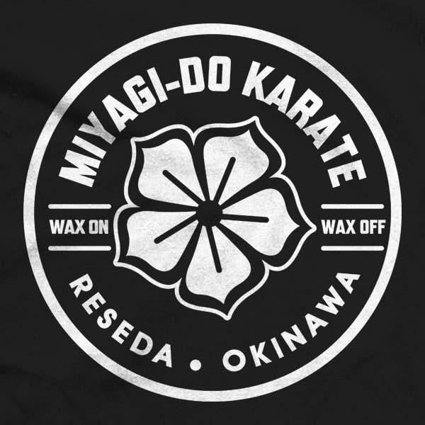 The Karate Kid Miyagi Wax On Wax Off Tree T Shirt Art Square