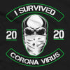 I Survived Face Mask T-Shirt - we got teez