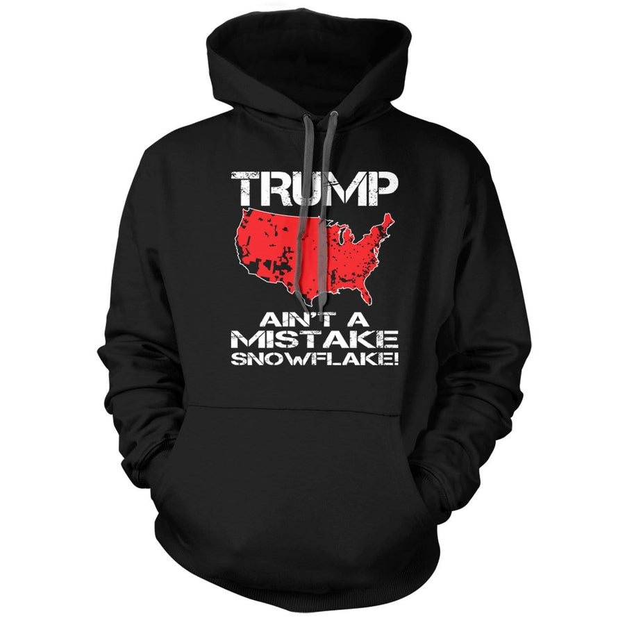 Trump Aint no Accident Snow Flake Royal Blue Hoodie - we got teez