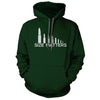 Bullet Size Matters Forest Green Hoodie - We Got Teez