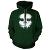 Call of duty Skull Forest Green Hoodie - We Got Teez