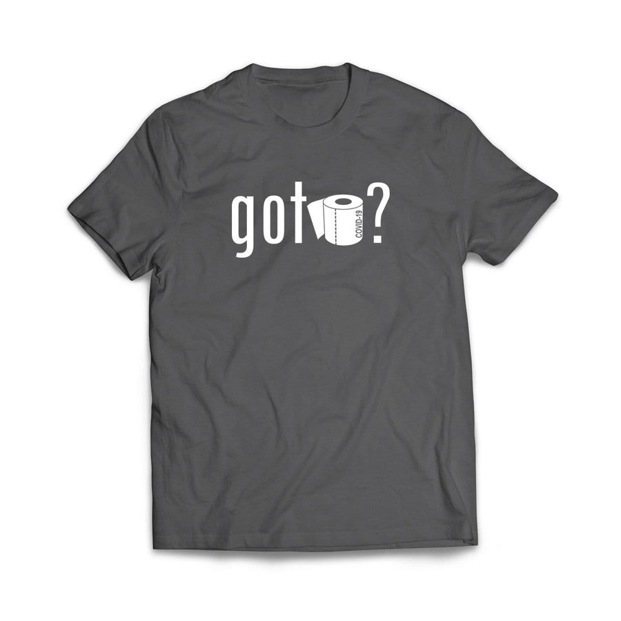 Got Toilet Paper Black T-Shirt - we got teez