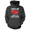 Trump Aint no Accident Snow Flake Charcoal Hoodie - we got teez