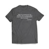 "Thomas Jefferson" Charcoal T-Shirt - We Got Teez
