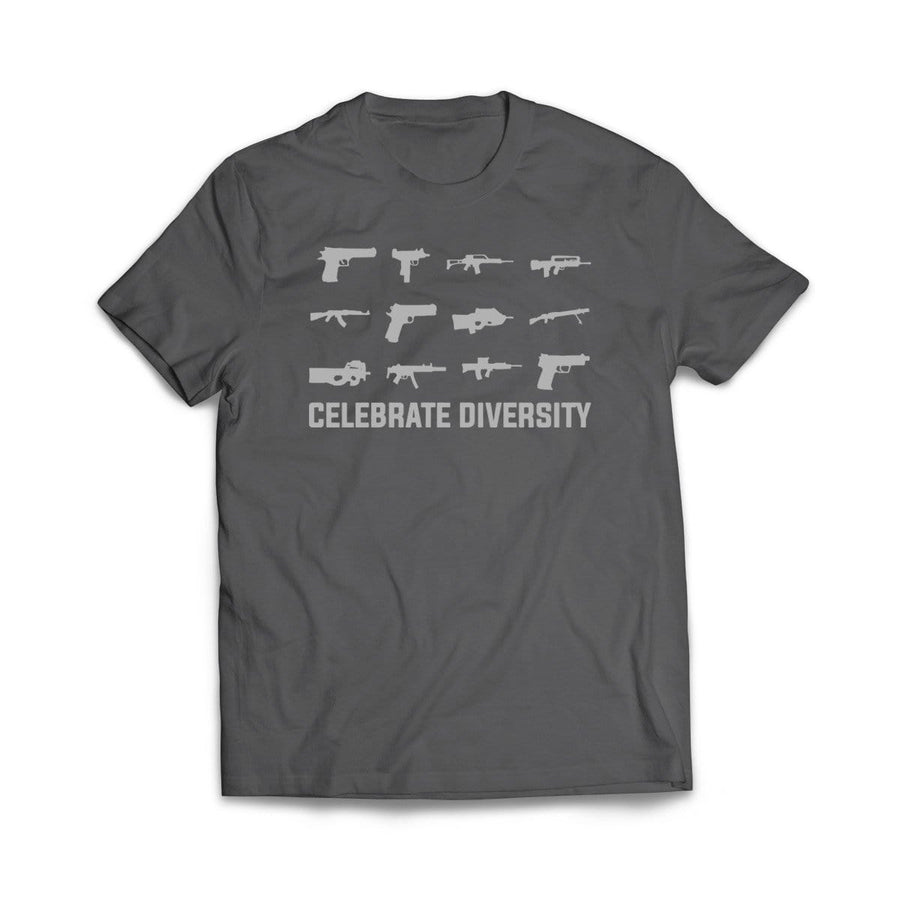 Celebrate Diversity Black T-Shirt - We Got Teez