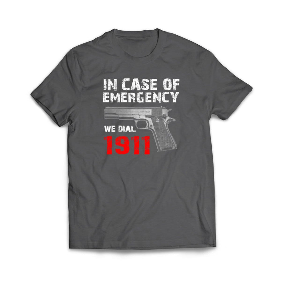 "We Dial 911" Black T-Shirt - We Got Teez