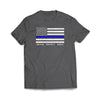 "Honor Protect and Serve" Charcoal T-Shirt - We Got Teez