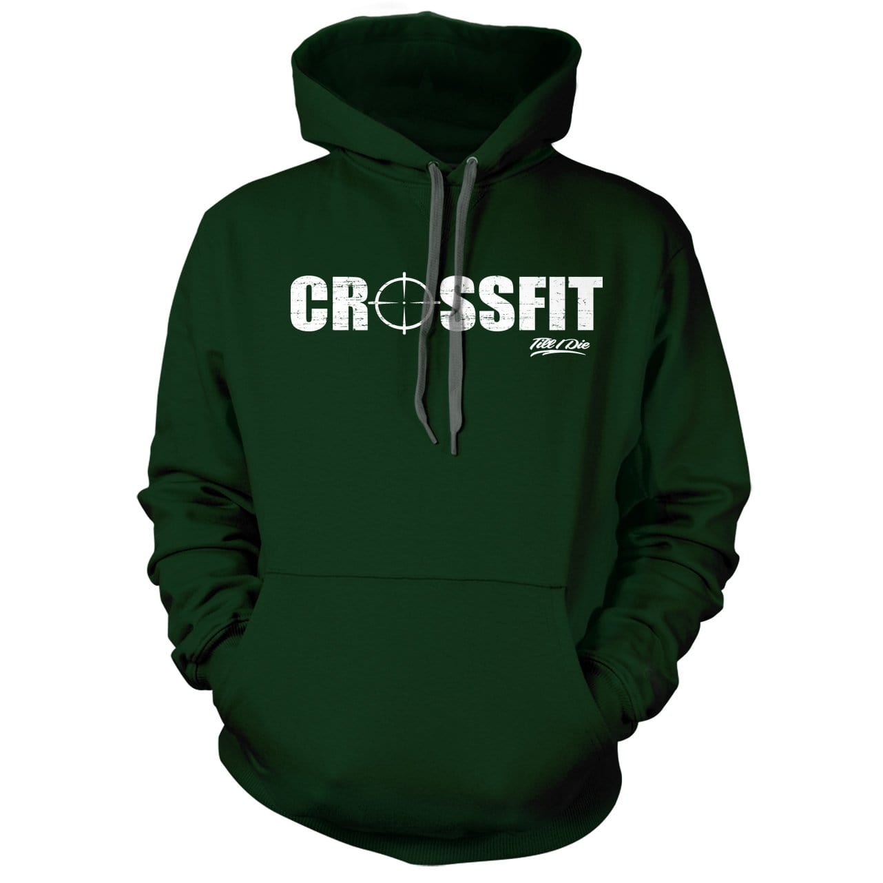 Green crossfit hoodie cheap