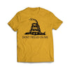 Don't Tread On Me Ath Gold T-Shirt - We Got Teez