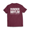 Dunder Mifflin Maroon T-Shirt - We Got Teez