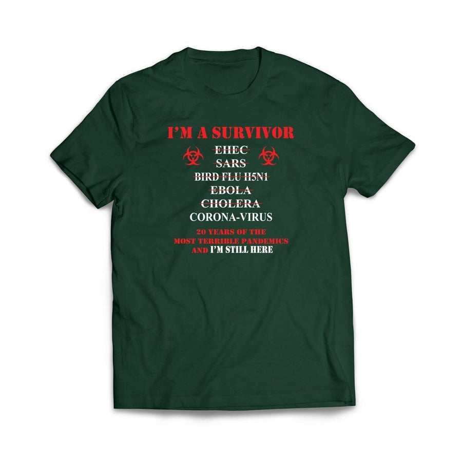 I'm a Survivor List Charcoal T-Shirt - we got teez