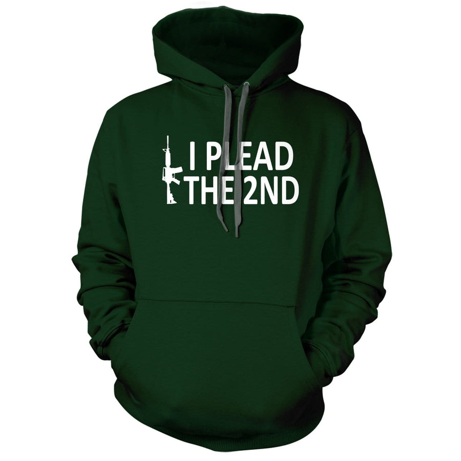 I Plead the 2nd Charcoal Grey Hoodie - We Got Teez