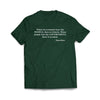 "Thomas Jefferson" Forest Green T-Shirt - We Got Teez