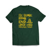 "My Right's Don't End" Forest Green T-Shirt - We Got Teez