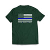 "Honor Protect and Serve" Forest Green T-Shirt - We Got Teez
